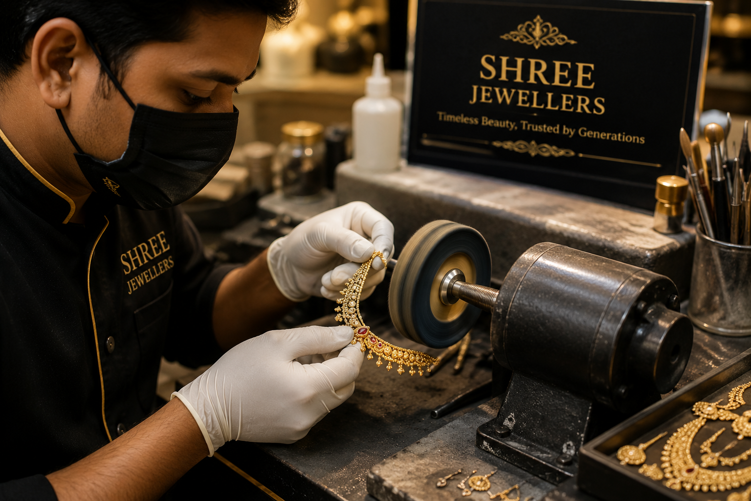 Jewellery Polishing